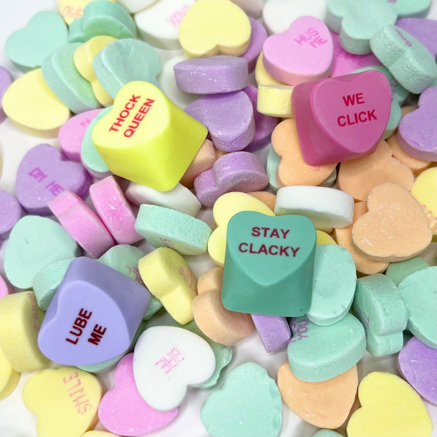 B-STOCK Conversation Heart Artisan Keycap